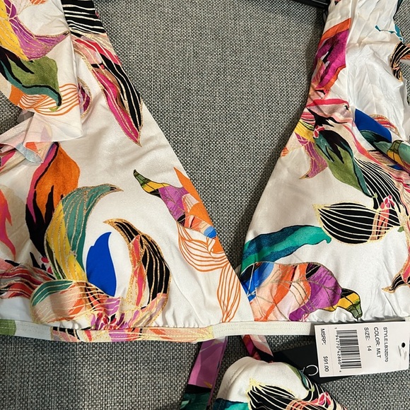 LA BLANCA Paradise Bikini Set Women's Size 14 - Picture 11 of 16